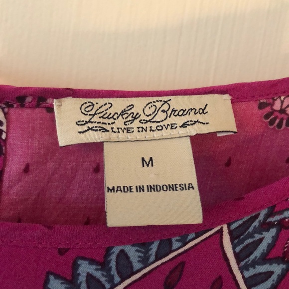 Lucky Brand Top - Picture 2 of 6